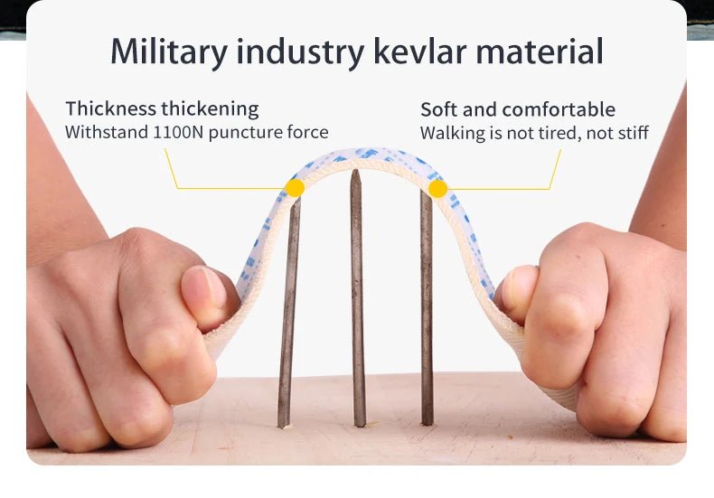 Rotary button new safety shoes for men, anti - impact and anti - piercing work shoes, fashionable men's sports shoes, and safety pro - Checkouts USA