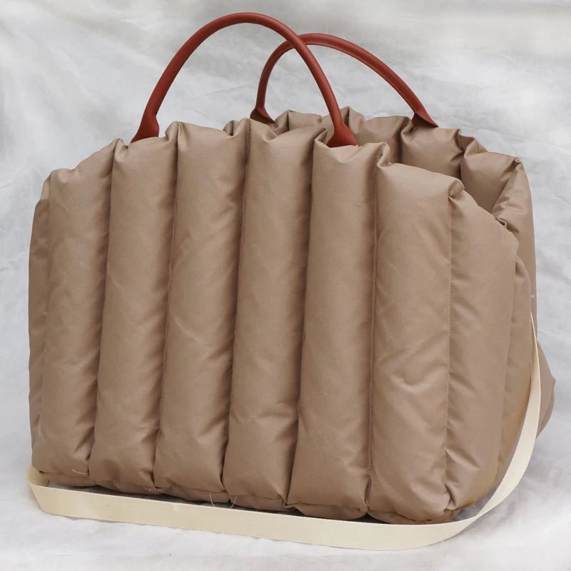 Safe Car Dog Carrier Bags , Kennel Bag for Small Dog Cat Travel, Portable Puppy Carrier Tote Pet Travel Bed - Furbury