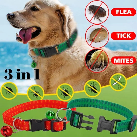 Safety Effective Mosquitoes Outdoor Insecticidal Pet Suppies Anti Flea Mite Tick Dog Collar Neck Strap - Checkouts UK
