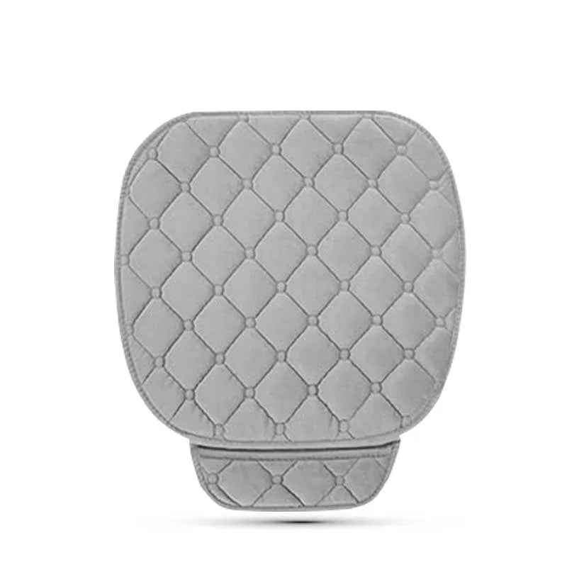SEAMETAL Plush Car Seat Cover Anti Slip Soft Seat Cushion Auto Chair Protector Pad Universal for Sedan Suv Pick - up Truck - Checkouts UK