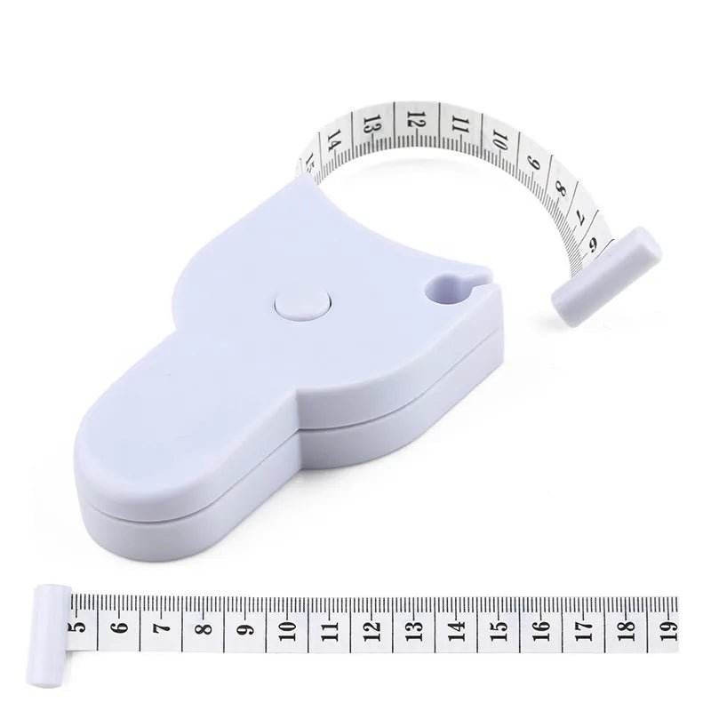 Self - tightening Body Measuring Tape Ruler 150cm/60 Inch Sewing Tailor Dressmaking Measure Ruler Meter Film for Waist Chest Legs - Checkouts UK