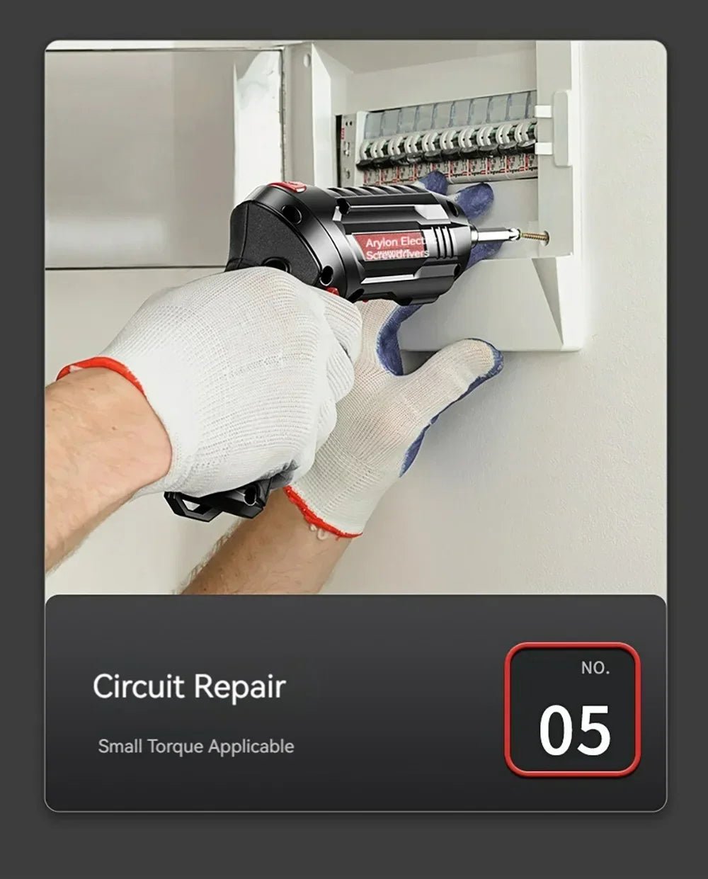 Small And Powerful Battery Screwdriver Rechargeable 4.2V 6Nm 1300mAh 250rpm Screwdrivers Electric Screw Driver Screwdriver Set - Checkouts USA