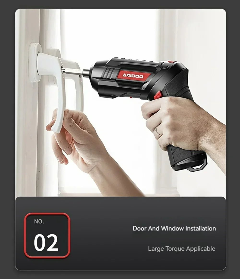 Small And Powerful Battery Screwdriver Rechargeable 4.2V 6Nm 1300mAh 250rpm Screwdrivers Electric Screw Driver Screwdriver Set - Checkouts USA