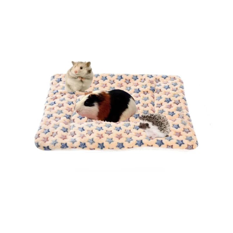 Small Animal Guinea Pig Hamster Bed House Winter Warm Squirrel Hedgehog Rabbit Chinchilla Bed Mat House Nest Hamster Accessories - Furbury