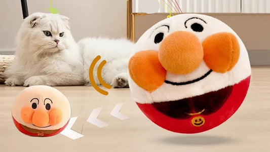 Smart Sound Dog Toys New Interactive Puzzle Electric Plush Jumping Ball USB Rechargeable Dog Training Toy Pet Bouncing Balls - Furbury