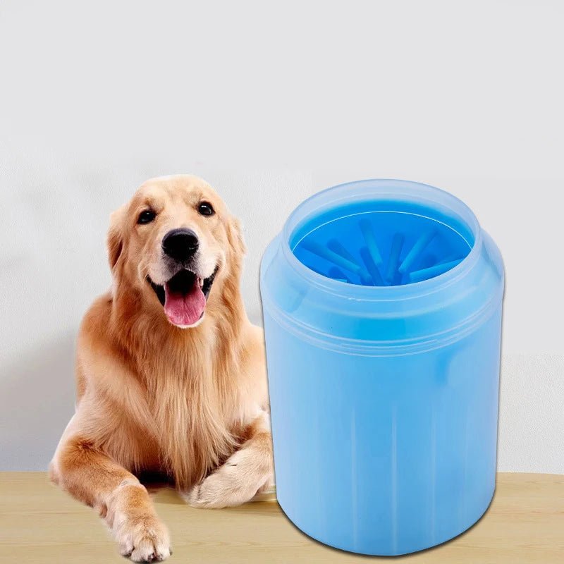 Soft Silicone Material Pet Foot Wash Cup, Cat and Dog Foot Cleaner, Portable Massage, Bath Cleaning Supplies - Checkouts UK