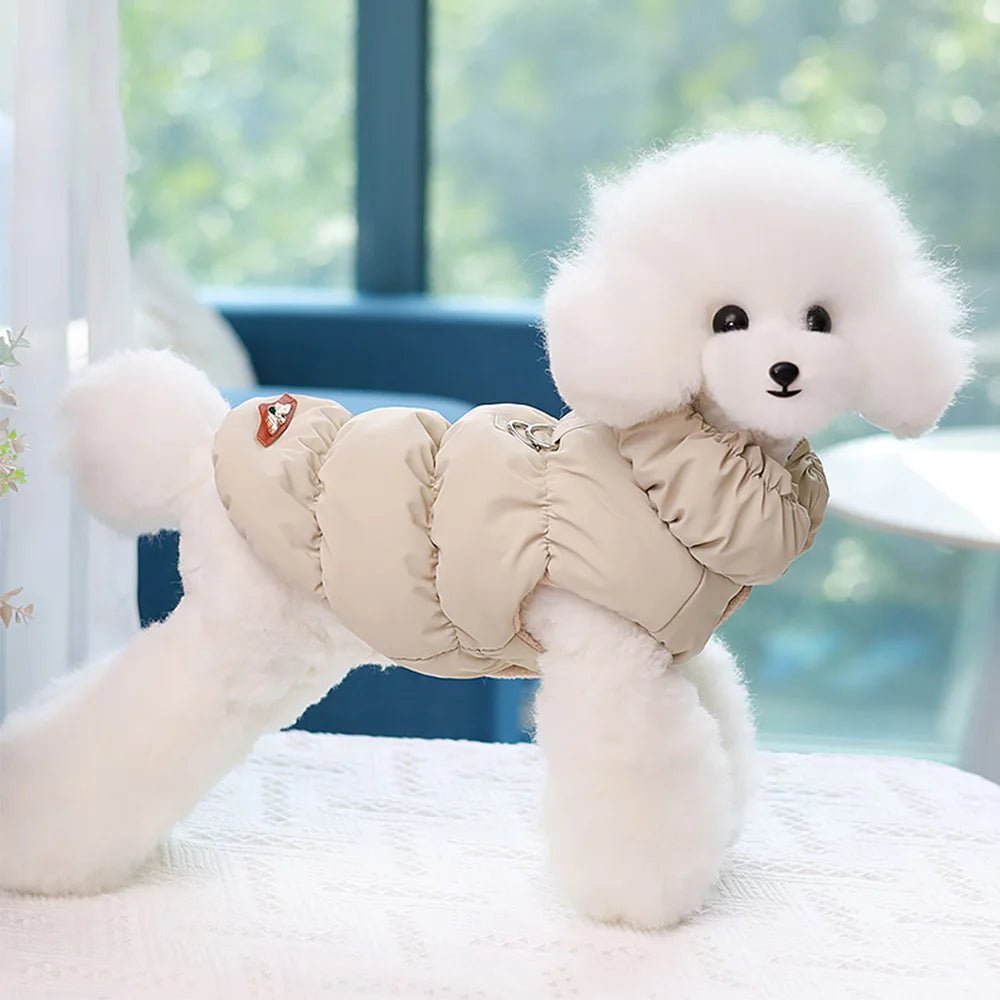Soft Warm Dog Clothes Winter Padded Puppy Cat Coat Jacket For Small Medium Dogs Chihuahua French Bulldog Poodle Vest Pet Outfit - Furbury