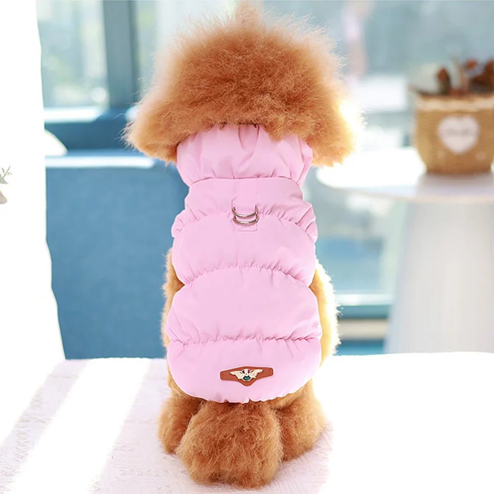 Soft Warm Dog Clothes Winter Padded Puppy Cat Coat Jacket For Small Medium Dogs Chihuahua French Bulldog Poodle Vest Pet Outfit - Furbury