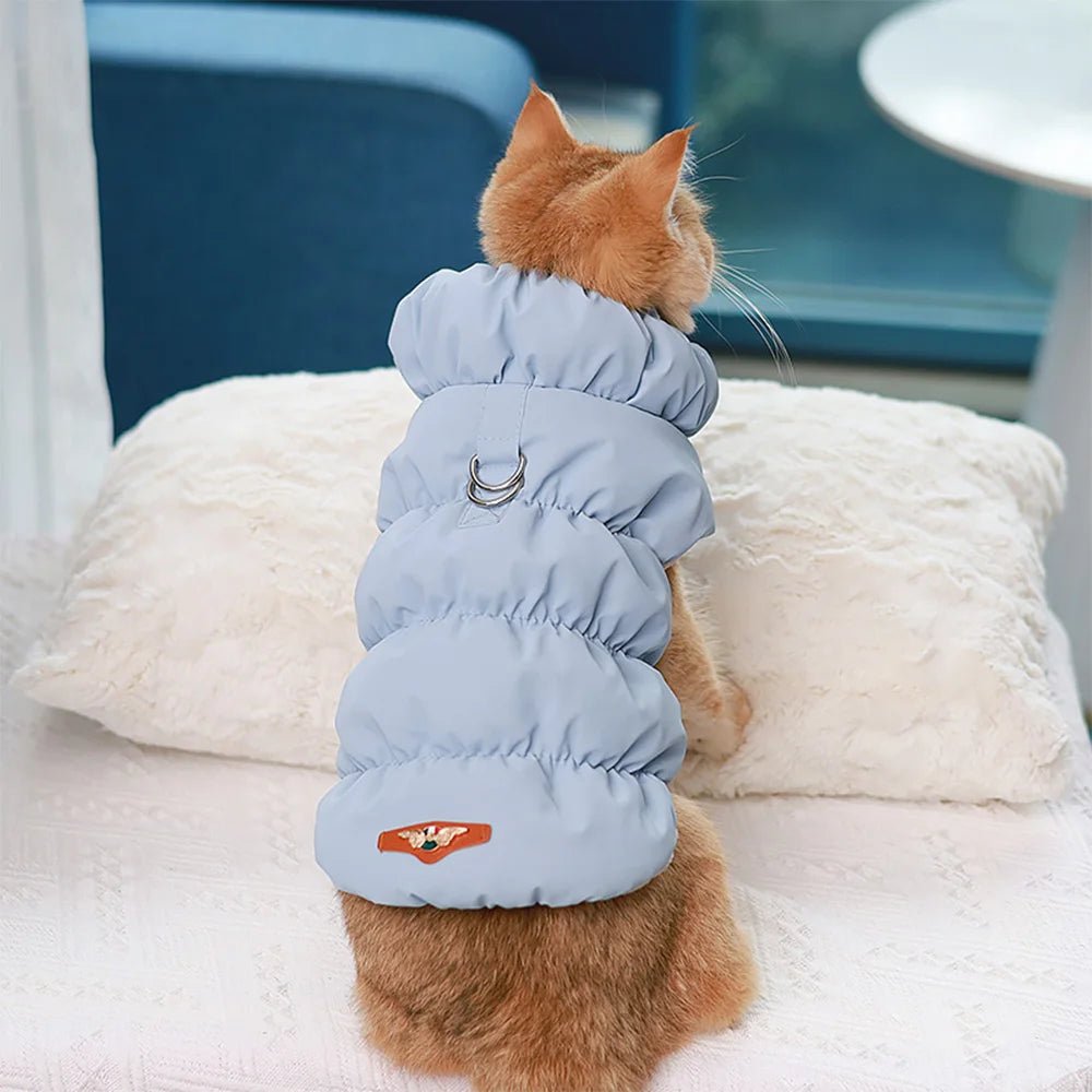 Soft Warm Dog Clothes Winter Padded Puppy Cat Coat Jacket For Small Medium Dogs Chihuahua French Bulldog Poodle Vest Pet Outfit - Furbury