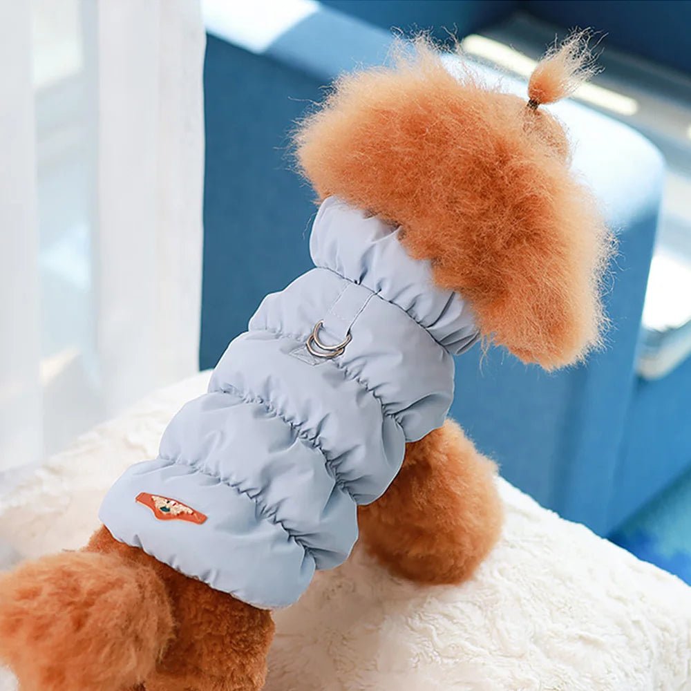 Soft Warm Dog Clothes Winter Padded Puppy Cat Coat Jacket For Small Medium Dogs Chihuahua French Bulldog Poodle Vest Pet Outfit - Furbury