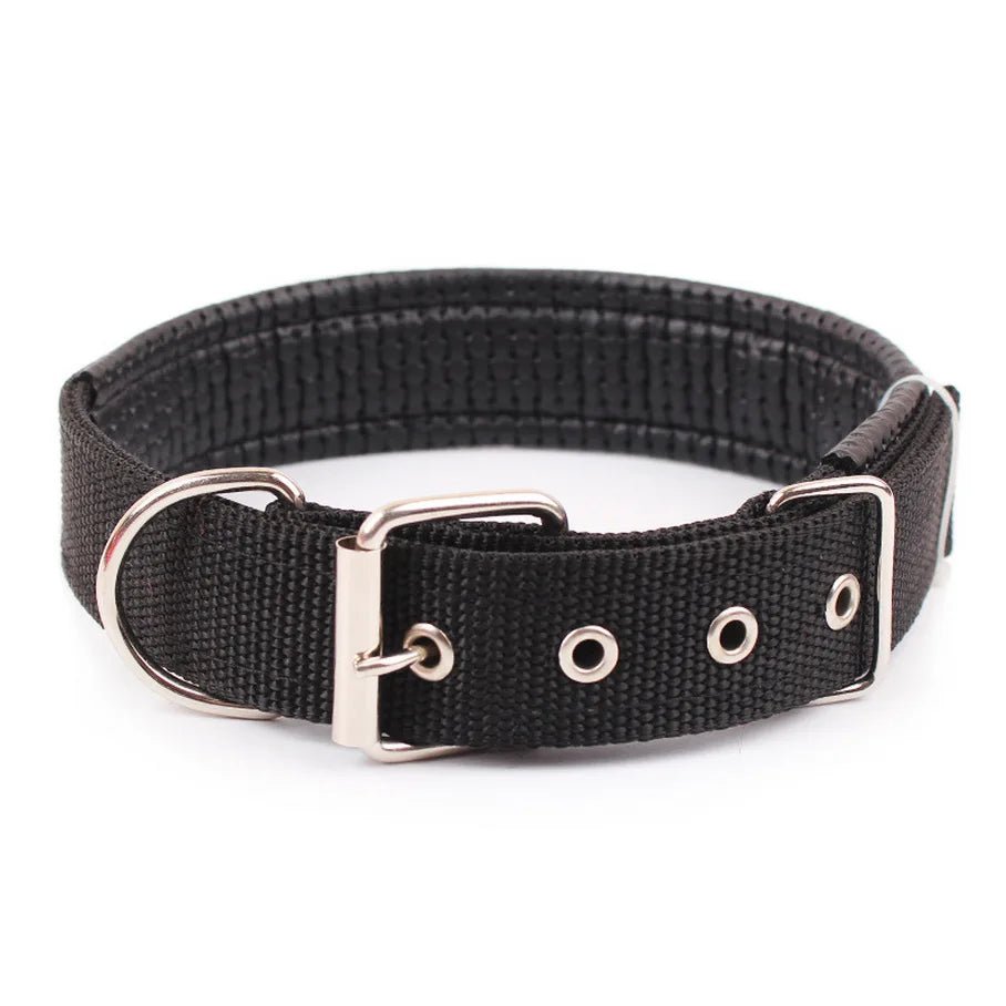 Solid Dog Collars Nylon Dog Collar For Small Medium Large Dogs Teddy Keji Pitbull Bulldog Beagle - Checkouts UK