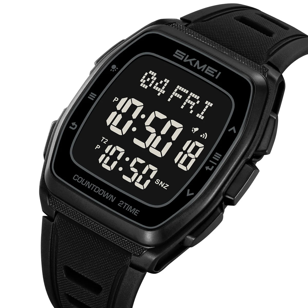 Sport Digital Wristwatch For Men Women Chrono Count Down Timer Watch World Time Waterproof Electronic Watches Reloj Hombre - Checkouts USA