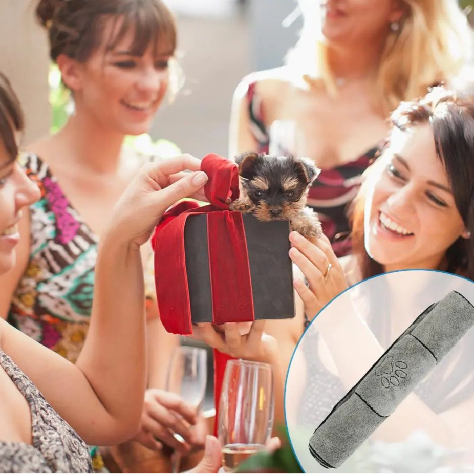 Super Absorbent Big Puppy Pet Dog Towel Bathrobe Bath Towels Quick - Drying Cat Bath Towel Bath Supplies Dog Towel Microfiber - Checkouts UK