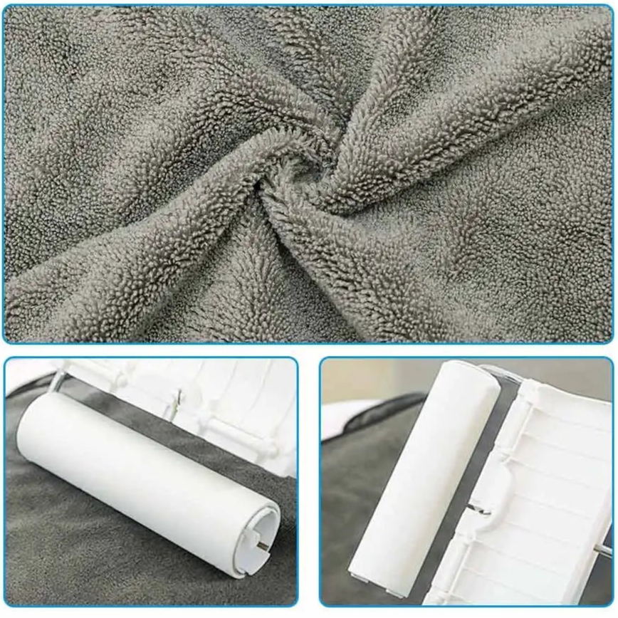 Super Absorbent Big Puppy Pet Dog Towel Bathrobe Bath Towels Quick - Drying Cat Bath Towel Bath Supplies Dog Towel Microfiber - Checkouts UK