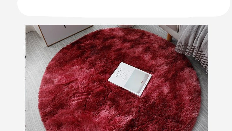 Super Soft Plush Round Rug Mat Fluffy White Carpets For Living Room Home Decor Bedroom Kid Room Decoration Salon Thick Pile Rug - Checkouts UK