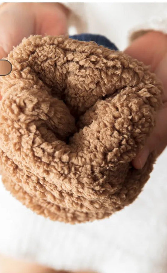 Super Warm Winter Non - slip Floor Socks Women Men Snow Socks Sleep Carpet Socks Slippers Socks Women Velvet Boot Unsiex Home Wear - Checkouts UK