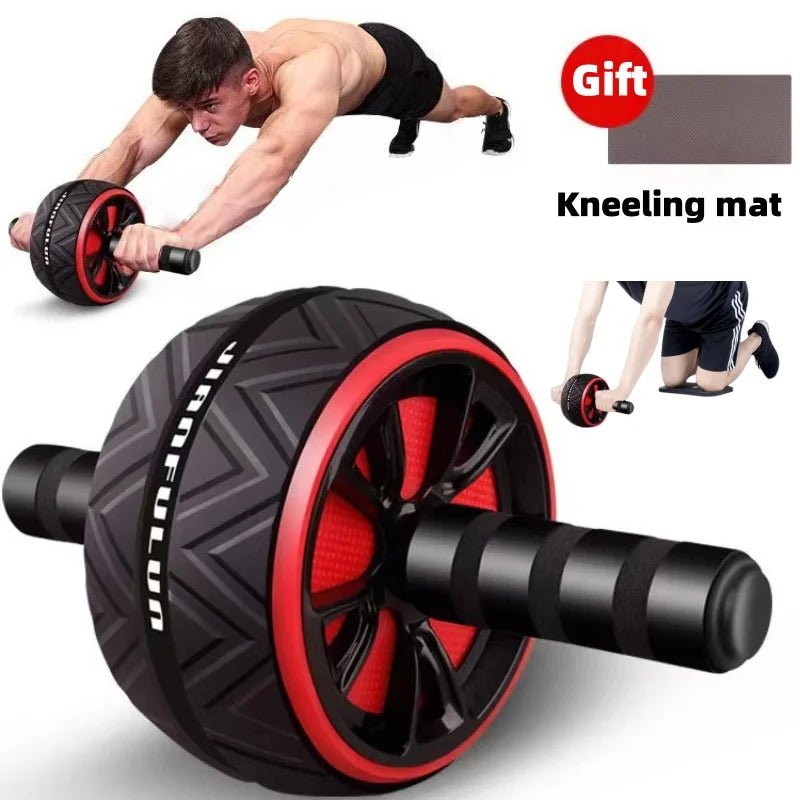 Universal Sports Fitness Ab Roller for Men Women Silent Abdominal Wheel for Core Toning Slimming and Belly Fat Burn Exercises - Checkouts USA