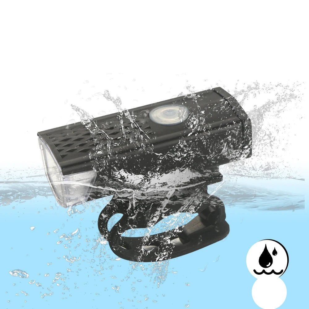 USB Rechargeable Bike Light Set Front Light with Taillight Easy to Install 3 Modes Bicycle Accessories for the Bicycle - Checkouts UK