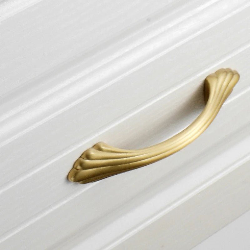 Vintage Brass Furniture Handles Bronze Handles for Cabinets and Drawers Hardware Fitting Kitchen Cabinet Drawer Handles - Checkouts USA