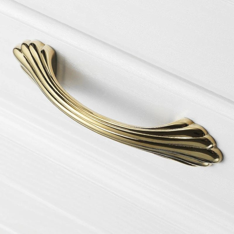 Vintage Brass Furniture Handles Bronze Handles for Cabinets and Drawers Hardware Fitting Kitchen Cabinet Drawer Handles - Checkouts USA