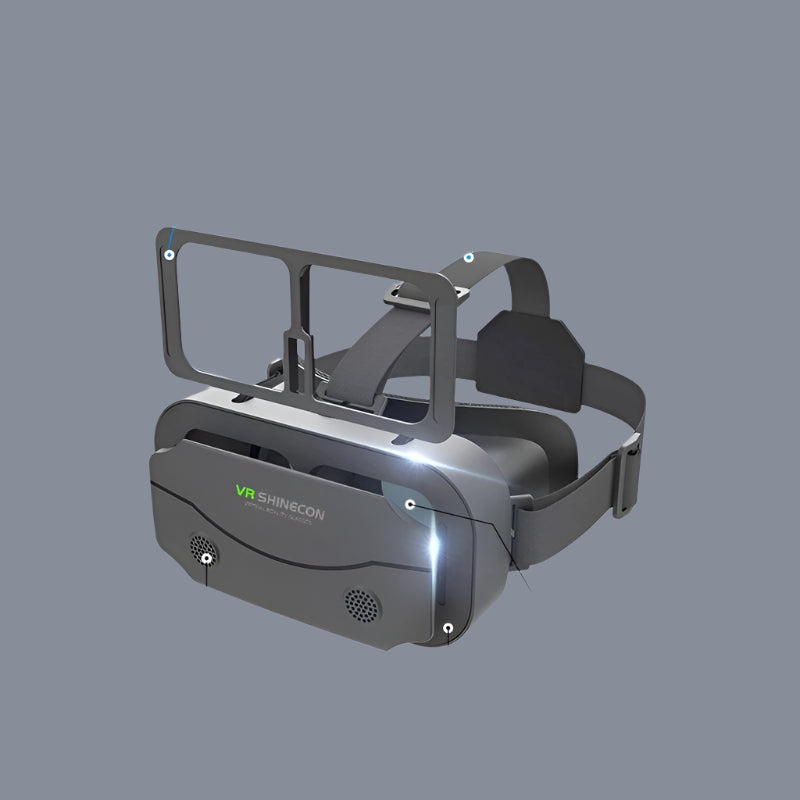 VR Glasses Virtual Reality Headset Viar Devices Helmet 3D Lenses Smart Goggles For Smartphones Phone Mobile Gogle Game Accessory - Checkouts UK