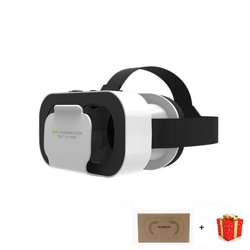 VR Glasses Virtual Reality Headset Viar Devices Helmet 3D Lenses Smart Goggles For Smartphones Phone Mobile Gogle Game Accessory - Checkouts UK