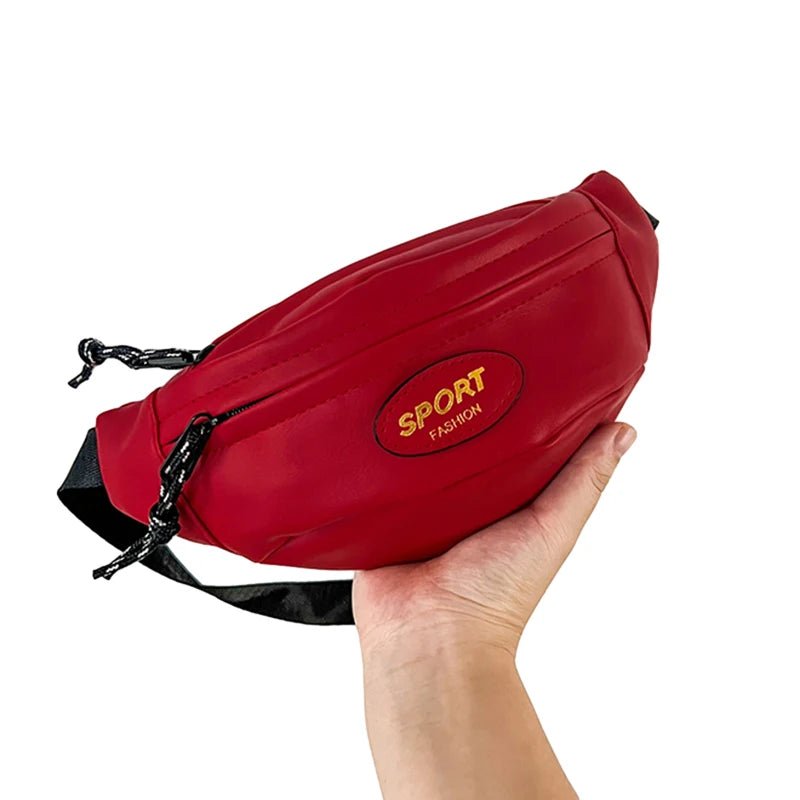 Waist Bag Children Fanny Pack Purse Travel CrossBody Fashion Kids Belt Shoulder Bum Bag for Girl Boy Sport Chest Bags - Checkouts UK