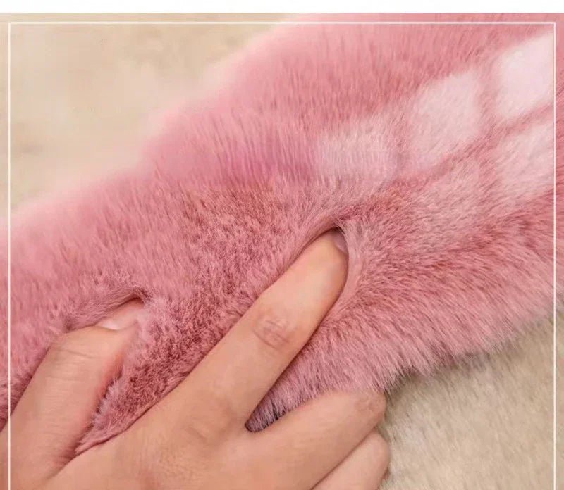 Warm Imitation Rabbit Fur Insoles Winter Warm Plush Men Women Insoles Soft Thick Winter Warm Insole Men's and Women's Insole - Checkouts UK