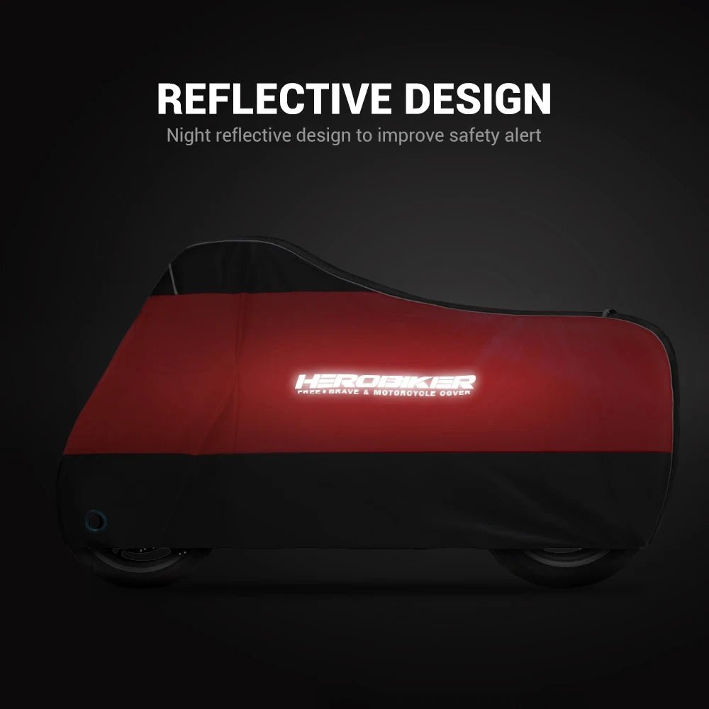 Waterproof Motorcycle Cover M L XL XXL XXXL XXXXL All Season Motorbike Cover Dustproof UV Protective Outdoor Camping Moto Cover - Checkouts UK