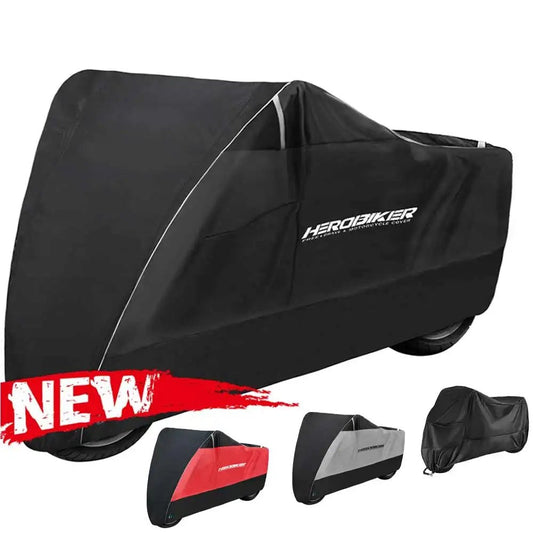 Waterproof Motorcycle Cover M L XL XXL XXXL XXXXL All Season Motorbike Cover Dustproof UV Protective Outdoor Camping Moto Cover - Checkouts UK