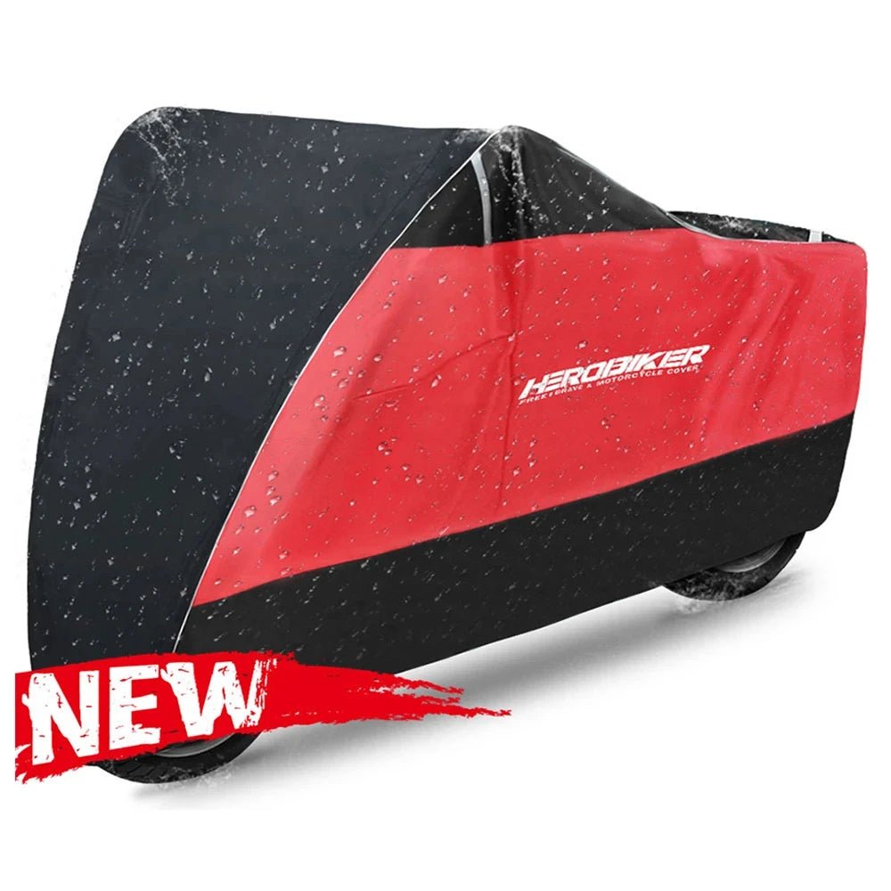 Waterproof Motorcycle Cover M L XL XXL XXXL XXXXL All Season Motorbike Cover Dustproof UV Protective Outdoor Camping Moto Cover - Checkouts UK