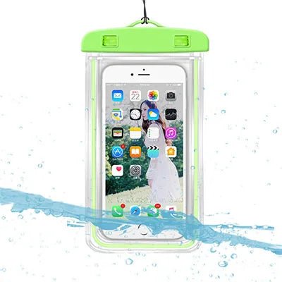 Waterproof Phone Pouch Drift Diving Swimming Bag Underwater Dry Bag Case Cover For Phone Water Sports Beach Pool Skiing 6 inch - Checkouts UK