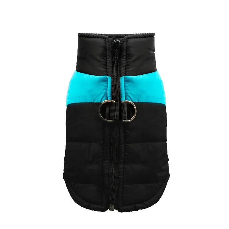 Waterproof Warm Dog Clothes Pet Coat Winter Vest Padded Zipper Jacket Dog Clothing for Small Medium Big Dogs Outfit - Checkouts UK