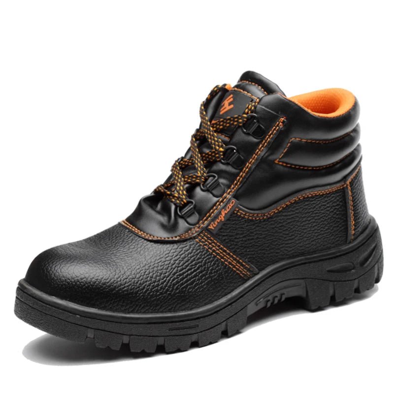 Wear - resisting Men Work Safety Boots Anti - smash Anti - puncture Work Sneakers Waterproof Boots Indestructible Protective Work Boot - Checkouts USA
