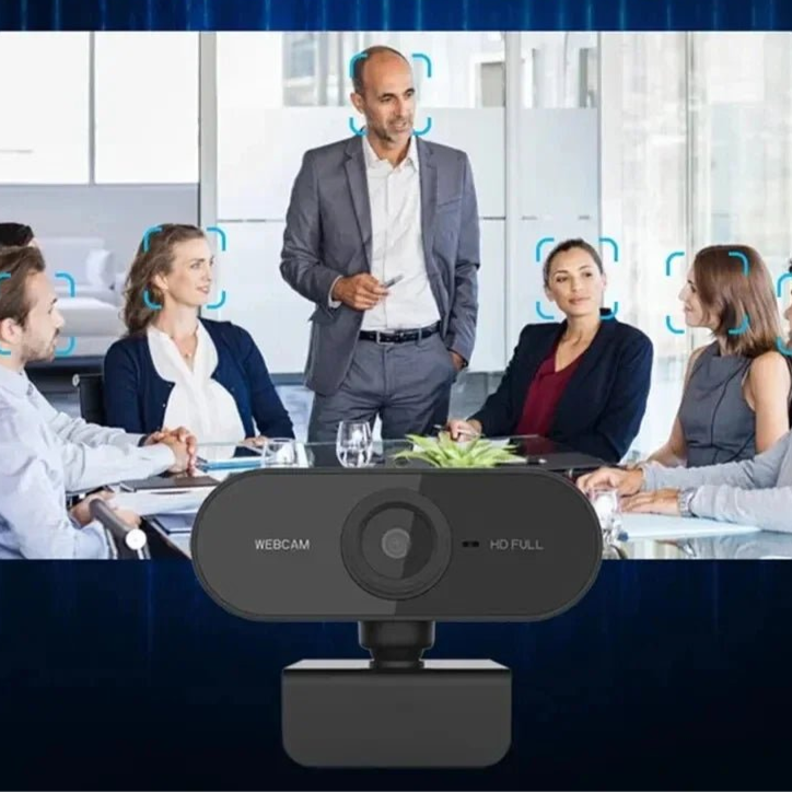 Web Camera For Work With Microphone Tripod Camera 1080P HD Computer HD USB Camera Built In Microphone USB Network Camera - Checkouts UK