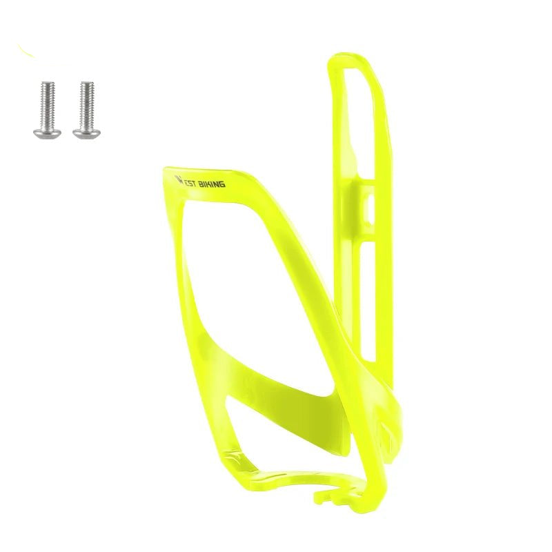 WEST BIKNG Cycling Water Bottle Cage Multicolor Bottle Bracket Lightweight One - piece MTB Road Bike Bottle Cage Drink Cup Stand - Checkouts UK