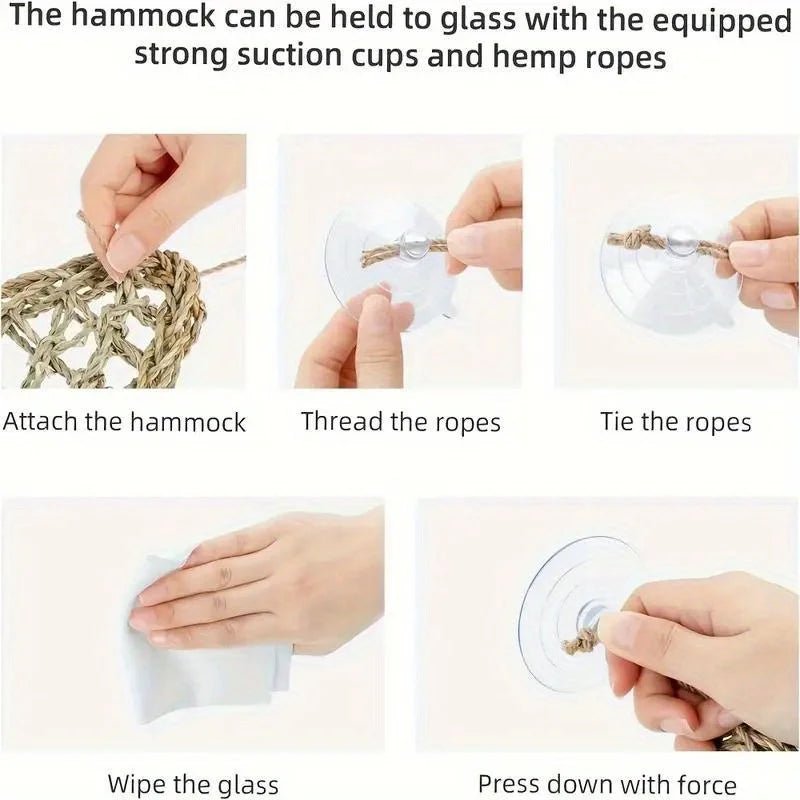 Wholesale Bulk 1PC Bearded Dragon Hammock Reptile Lounger for Chameleon Lizards Gecko Snakes Lguana Reptiles Geckos Grass Cushion Pet Bed Swing - Furbury