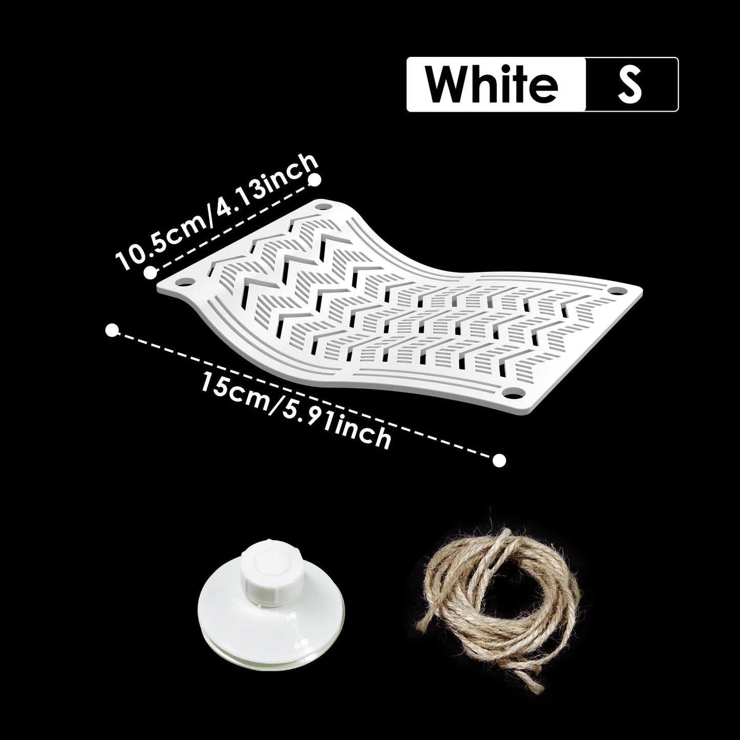 Wholesale Bulk 1pc Reptile Hammock Swing Perch, Durable Plastic Climbing Hanging Bed for Lizards, Geckos, Frogs, Snakes, Spiders - Pet Play - Furbury