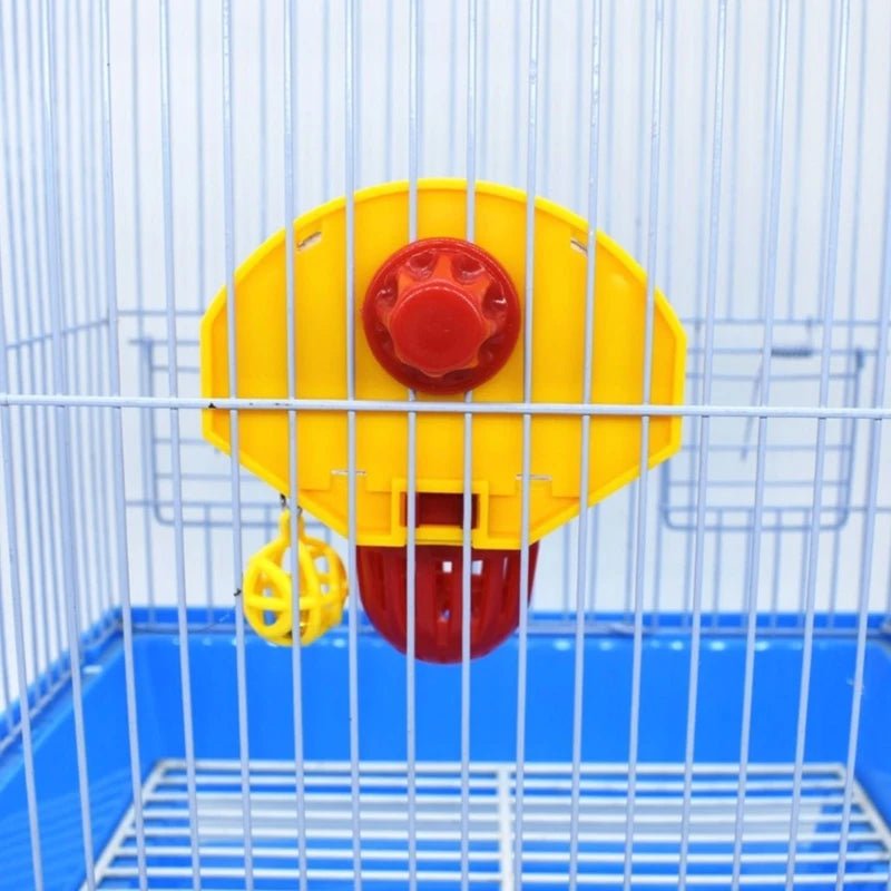 Wholesale Bulk 367A Funny Parrot Birds Mini Basketball Hoop Props Parakeet Ball Chew Toy Pet Supplies - Furbury