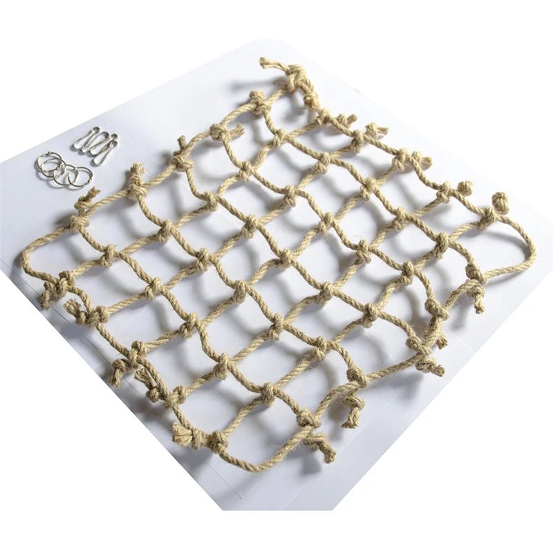 Wholesale Bulk 40*40cm Parrot Climbing Net Bird Toy Swing Rope Net Bird Stand Net Hammock With Hook Bird Hanging Climbing Chewing Biting Toys - Furbury