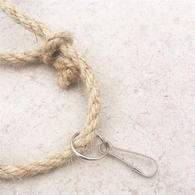 Wholesale Bulk 40*40cm Parrot Climbing Net Bird Toy Swing Rope Net Bird Stand Net Hammock With Hook Bird Hanging Climbing Chewing Biting Toys - Furbury