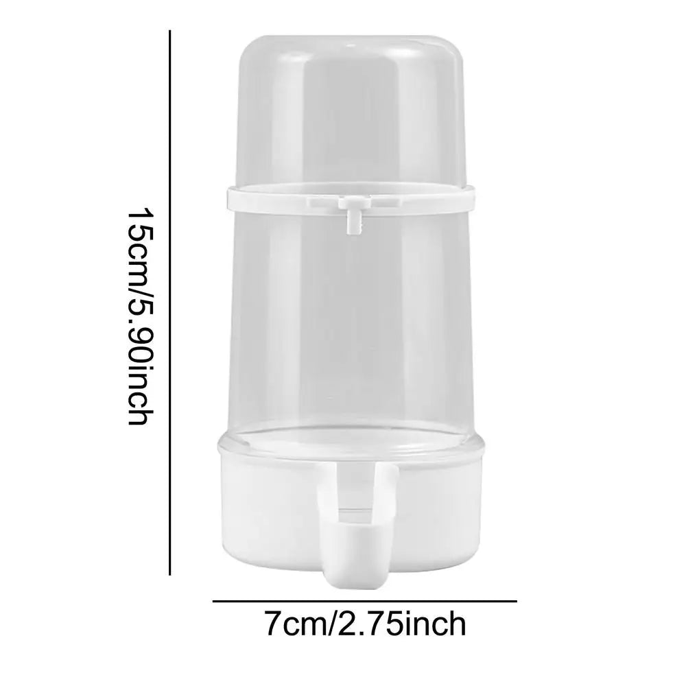 Wholesale Bulk 415ml Parakeet Water Dispenser Automatic Bird Feeder Large Capacity Pets Feeding Supplies For Lovebirds Budgie Parrots Bird - Furbury