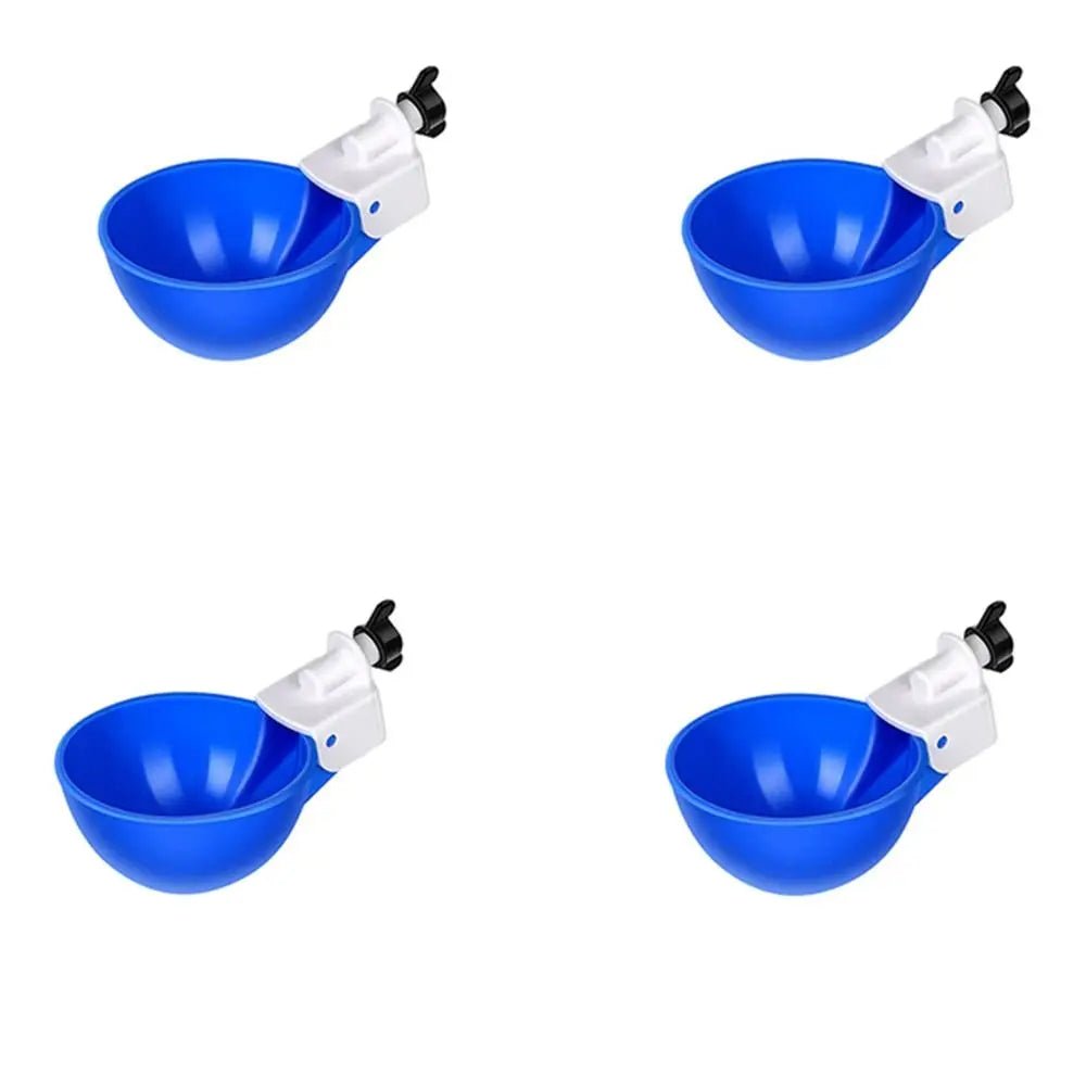 Wholesale Bulk 4PCS Poultry Kit Automatic Chicken Water Feeder Automatic Drinking Bowl Feeding Watering Supplie Chicken Waterer - Furbury