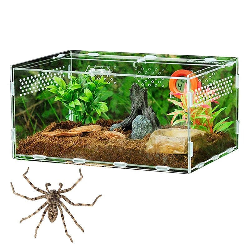 Wholesale Bulk Acrylic Terrarium Tank for Reptiles Breeding Box Terrarium Tank Clear Feeding Habitat - Terrarium Cage Tank - Furbury