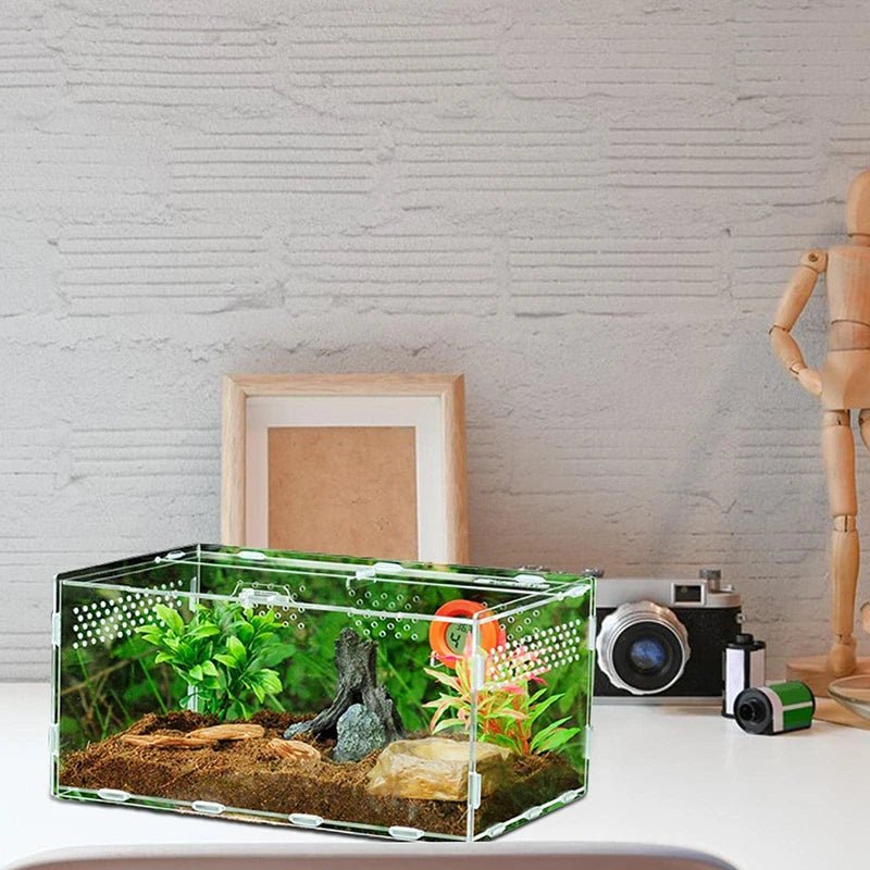 Wholesale Bulk Acrylic Terrarium Tank for Reptiles Breeding Box Terrarium Tank Clear Feeding Habitat - Terrarium Cage Tank - Furbury