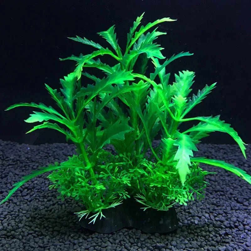 Wholesale Bulk Aquarium Artificial Decor Plants Simulation Water Weeds Ornament Fish Tank Plant Water Weeds Aquarium Grass Decoration 14cm - Furbury