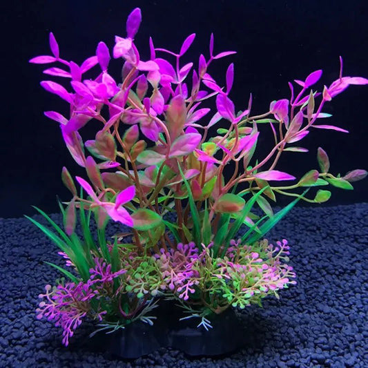 Wholesale Bulk Aquarium Artificial Decor Plants Simulation Water Weeds Ornament Fish Tank Plant Water Weeds Aquarium Grass Decoration 14cm - Furbury