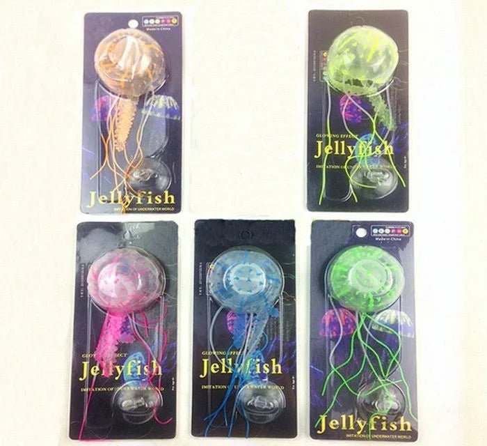 Wholesale Bulk Aquarium Artificial Luminous Lionfish Fish Tank Landscape Silicone Fake Fish Floating Glow In Dark Ornament Home Decoration - Furbury