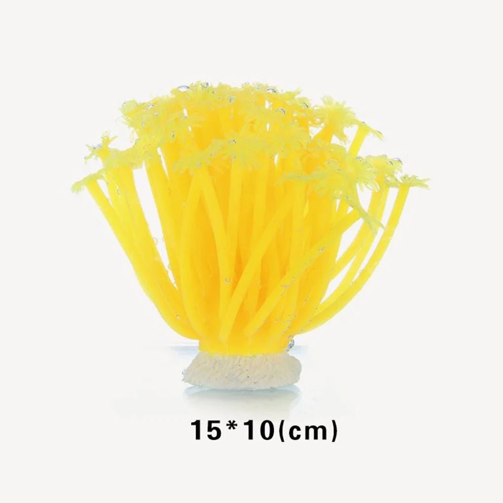 Wholesale Bulk Artificial Sea Anemone Aquarium Decoration Imitated Coral Ornaments Underwater Aquatic Decor For Fish Tank Aquarium Decoration - Furbury