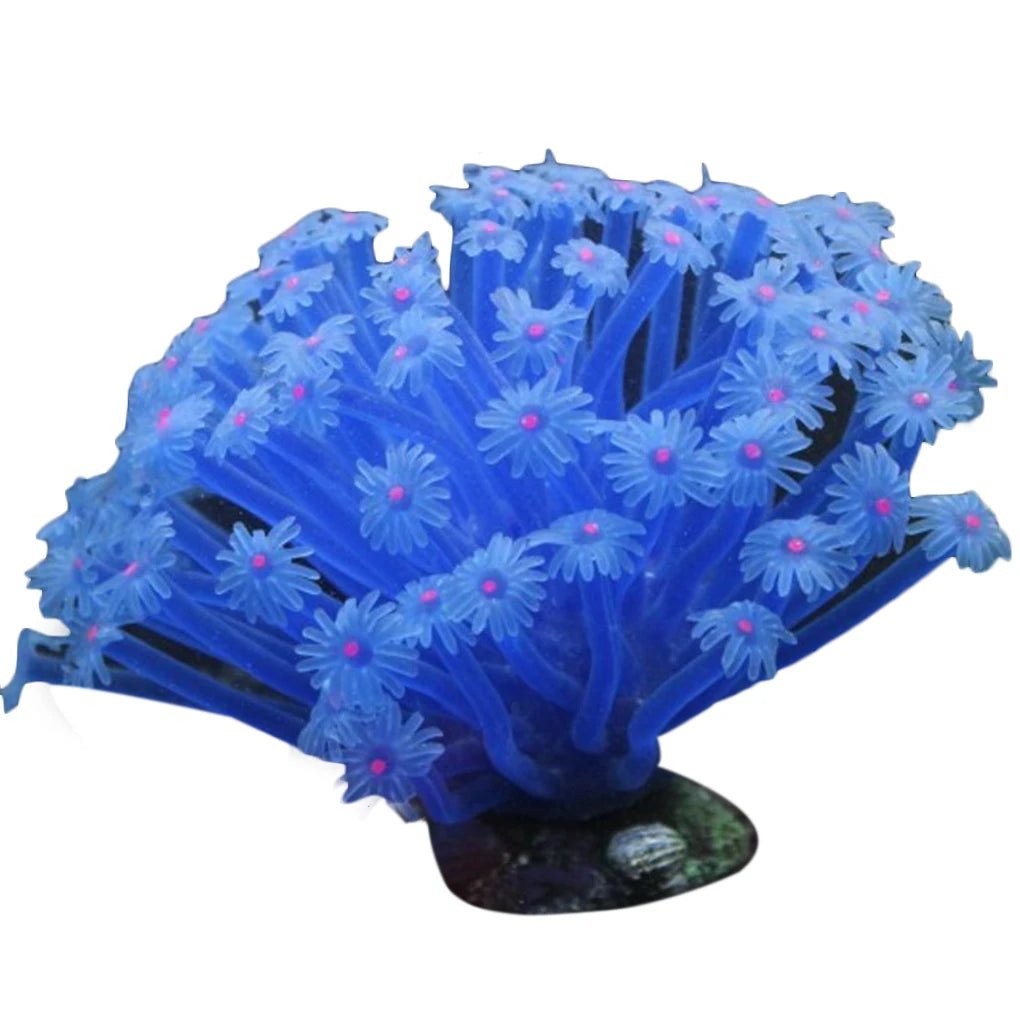 Wholesale Bulk Artificial Sea Anemone Aquarium Decoration Imitated Coral Ornaments Underwater Aquatic Decor For Fish Tank Aquarium Decoration - Furbury